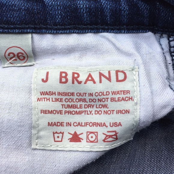 J Brand jeans size 26 skinny jeans - Picture 6 of 7
